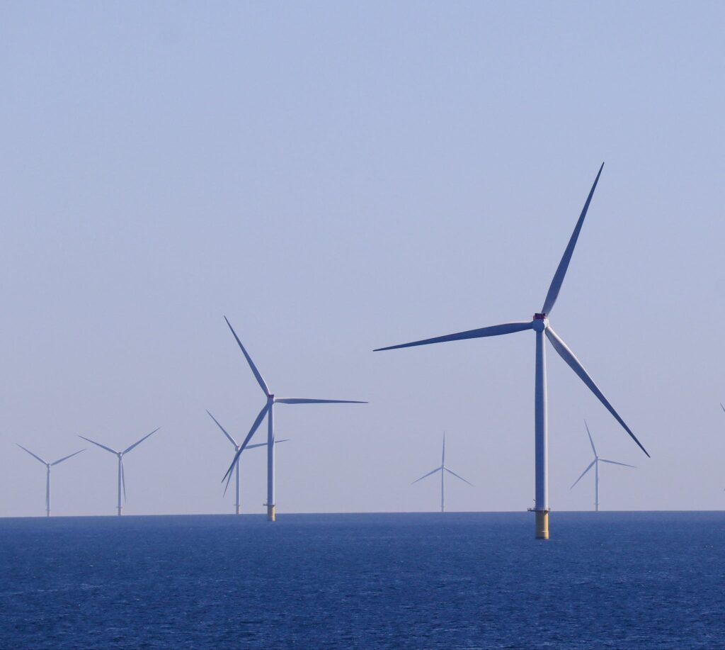 Wind Turbines on the Sea